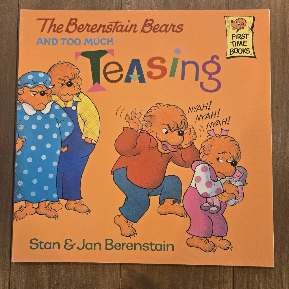 Vintage The Berenstain Bears And Too Much Teasing Book